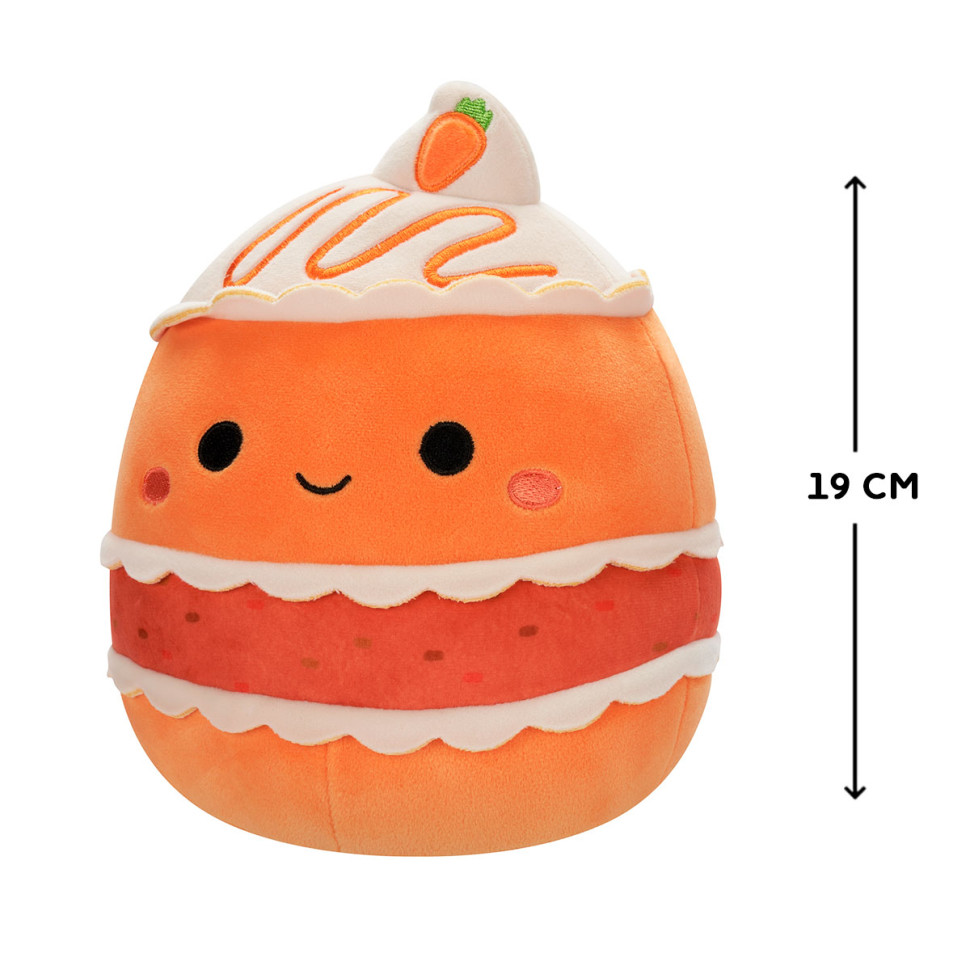М'яка іграшка Морквяний тортик Squishmallows SQER00835, 19 см - гурт(опт), дропшиппінг