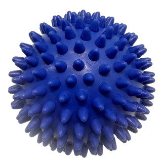 Мяч массажный MS 2096-2(Dark-Blue) размер 7,5 см, черно-синий