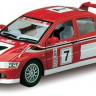 Коллекционная машинка MITSUBISHI LANCER EVOLUTION VII WRC KT5048W(Red) инерционная опт, дропшиппинг