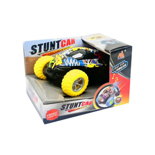 УЦЕНКА!!! Детская трюковая машинка Bambi FL-20610C(Yellow)-UC инерционная, 11 см, оборот на 360°
