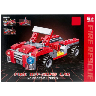 Детский конструктор "Fire Rescue" 88027-2, 78 деталей