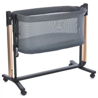 Кроватка-манеж NOA ME 1125-G Dark Gray серый