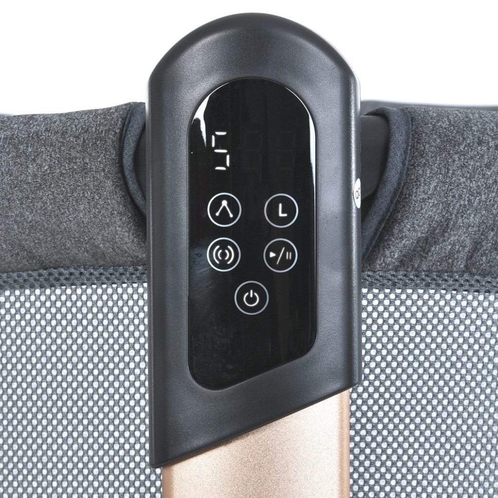Ліжечко-манеж NOA ME 1125-G Dark Gray сірий - гурт(опт), дропшиппінг 