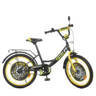 Велосипед дитячий PROF1 Y2043-1 20 дюймів, жовтий