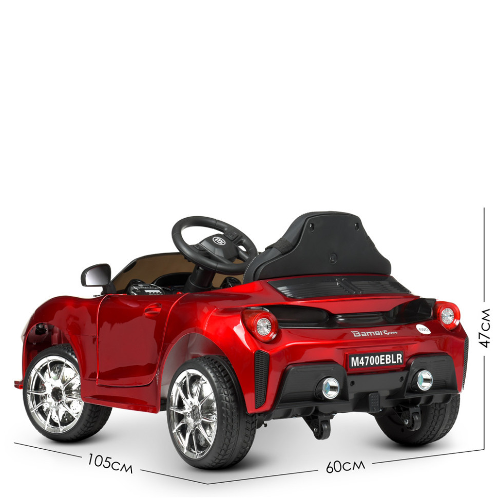 Дитячий електромобіль Bambi Racer M 4700EBLRS-3 до 30 кг - гурт(опт), дропшиппінг 