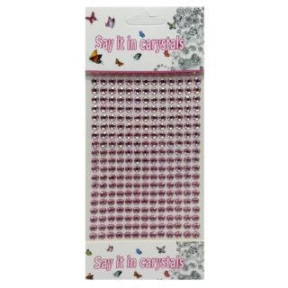 Наклейки декоративные XY-003(Light-Pink) для авто, ноутбуков, телефонов 