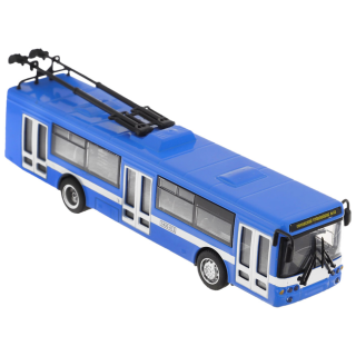 УЦЕНКА!!! Троллейбус игровой "Автопарк" 6407B(Blue)-UC 1:72 инерционный