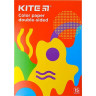Набор цветной бумаги Kite K22-250-2 двухсторонняя, 15 листов, 15 цветов опт, дропшиппинг