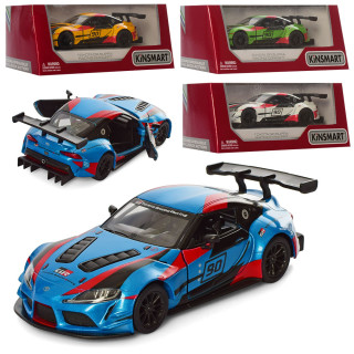 Металлическая машинка Toyota GR Supra Kinsmart KT5421WF инерционная, 1:36