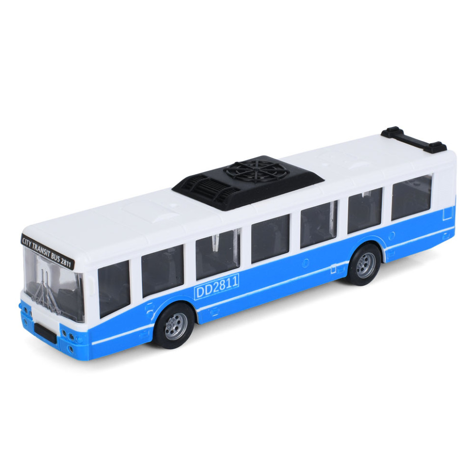 Іграшковий інерційний Автобус 6334(Blue) гумові колеса, 16 см - гурт(опт), дропшиппінг