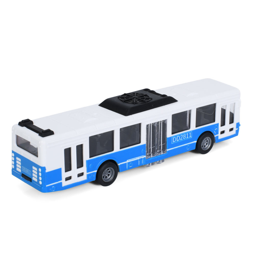 Іграшковий інерційний Автобус 6334(Blue) гумові колеса, 16 см - гурт(опт), дропшиппінг