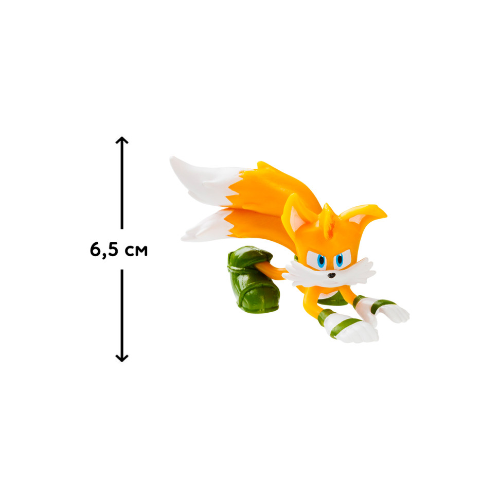 Игровая фигурка Тэйлз готов к бою Sonic Prime SON2010B, 6,5 см опт, дропшиппинг
