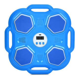 Настінний боксерський тренажер-мішень MS 4651(Blue) 2 боксерські рукавички