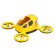 Детская игрушка "Квадрокоптер" ТехноК 7969TXK на колесиках опт, дропшиппинг