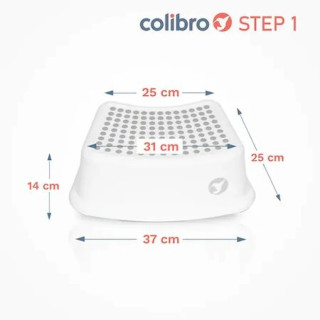 Детская подставка-ступенька Step 1 Colibro CS1-10 Dove, светло серый