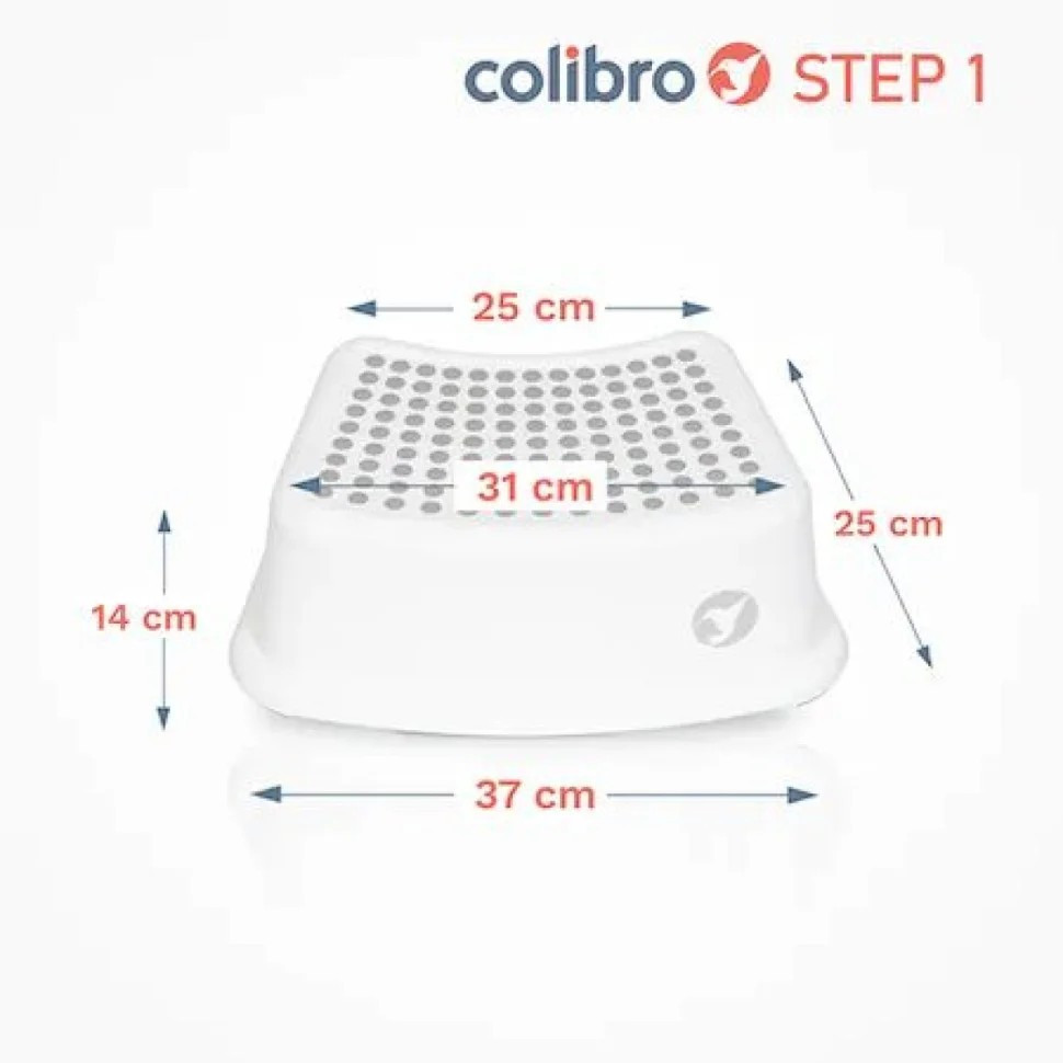 Детская подставка-ступенька Step 1 Colibro CS1-10 Dove, светло серый опт, дропшиппинг