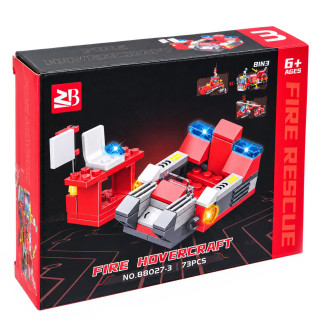 Детский конструктор "Fire Rescue" 88027-3, 73 детали