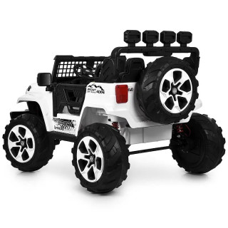 Детский электромобиль Джип M 6380EBLR-1(24V) до 30 кг, белый