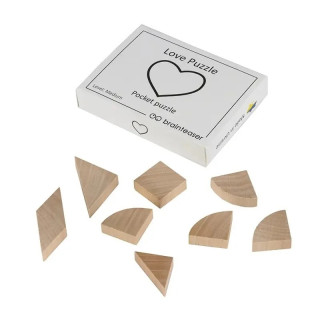 Набор деревянных головоломок "Wooden mini puzzle set #2" set2en 6 штук