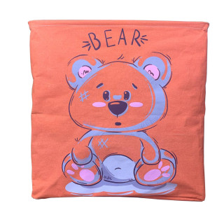 Кошик для іграшок CLR618 бавовна, водонепроникна тканина, 50 * 40 * 50 см 