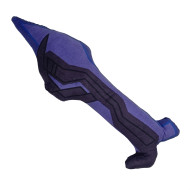 Детская мягкая игрушка "Skibidi Toilet" Фиолетовый Клинок SKBDN-5, 26 см