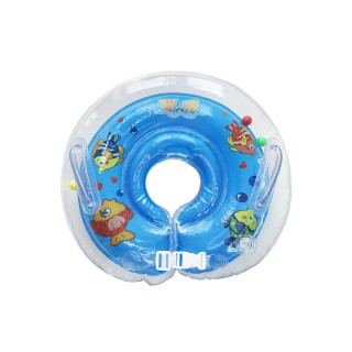 Надувной круг на шею для купания детей "Рыбка" MGZ-0936(Blue)