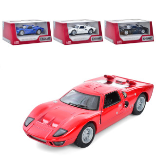 Металлическая машинка Ford 1966 GT40 MKII Kinsmart KT5427W 13 см