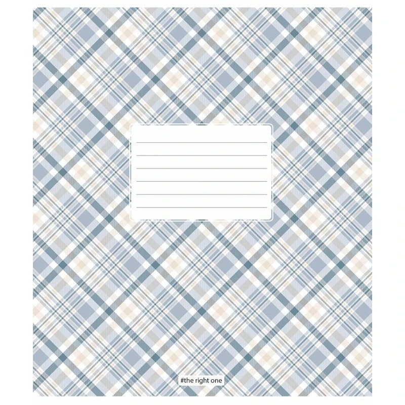 Тетрадь ученическая «Houndstooth print» 024-3387K-2 в клеточку, 24 листа опт, дропшиппинг