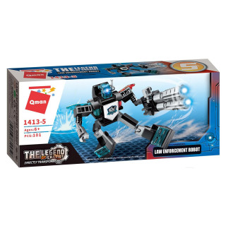 Дитячий Конструктор Qman 1413-1-8 транспорт, зброя, 95 дит. 