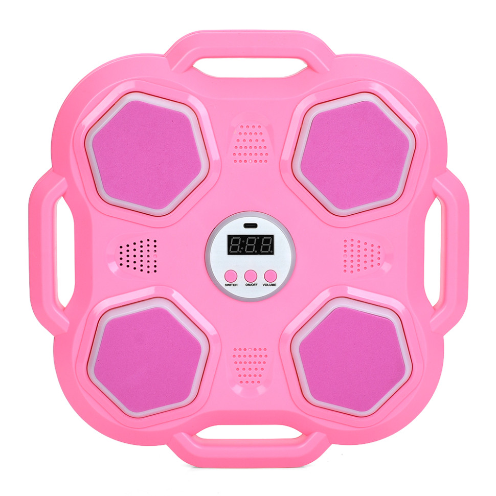 Настенный боксерский тренажер-мишень MS 4651(Pink) 2 боксерские перчатки опт, дропшиппинг