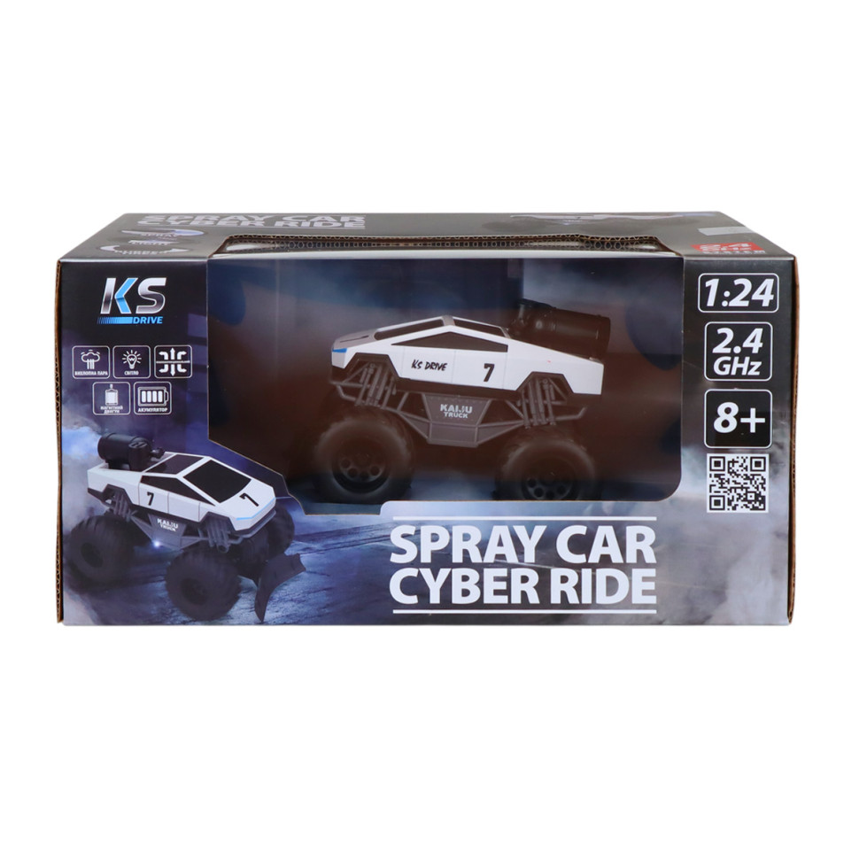 Автомобіль на радіокеруванні Spray Car Cyber ​​Ride KS Drive SL-6076RH вихлопна пара - гурт(опт), дропшиппінг 