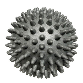 М'яч масажний MS 2096-2(Grey) розмір 7,5 см, сірий
