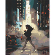 Картина по номерам "Прогулка в Нью-Йорке" Art Craft 10364-AC 40х50 см