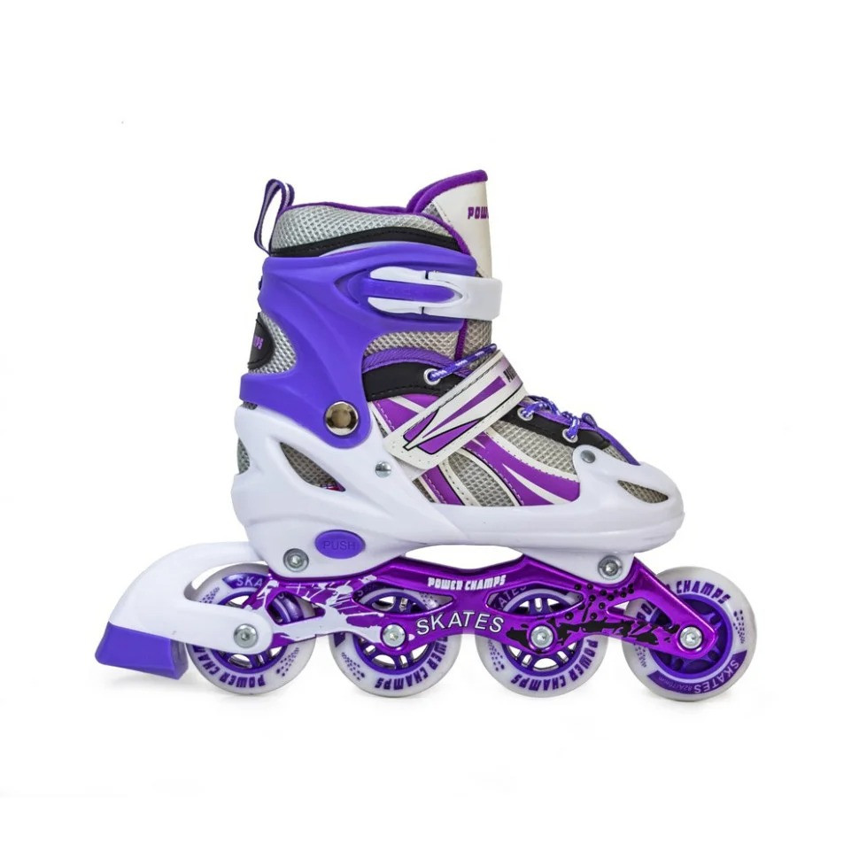 Детские раздвижные ролики Power Champs Bambi 2026252347-S размер 29-33 опт, дропшиппинг