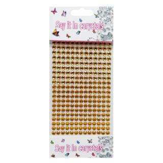 Наклейки декоративные XY-003(Gold) для авто, ноутбуков, телефонов