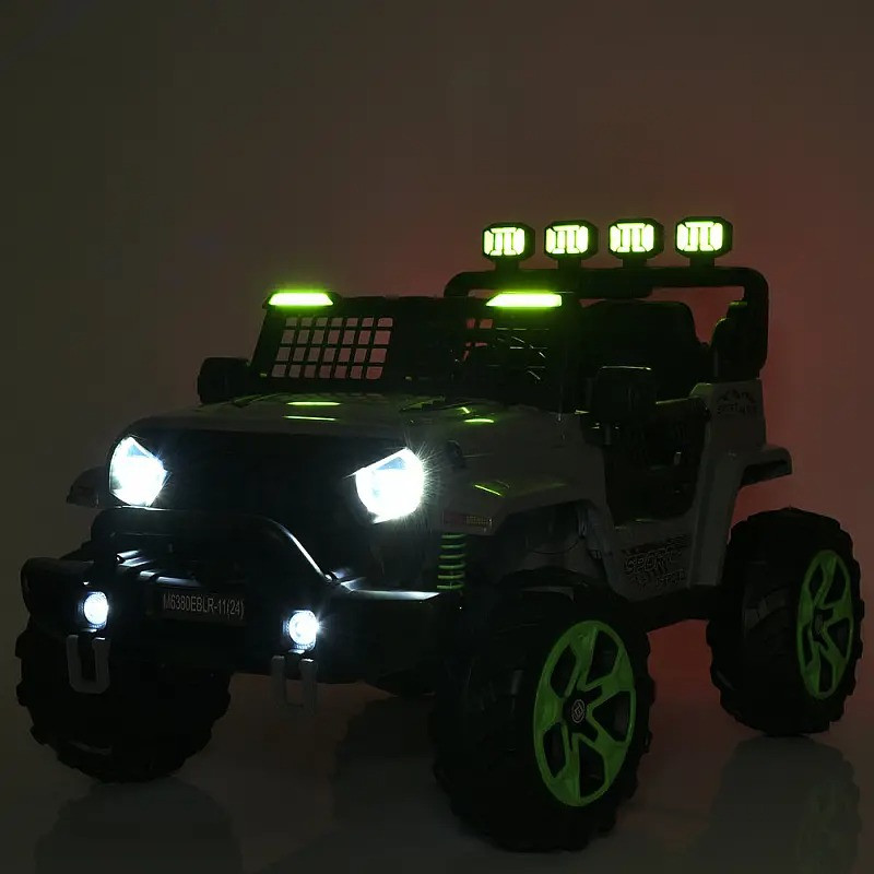 Детский электромобиль Джип M 6380EBLR-11(24V) до 30 кг, серый опт, дропшиппинг