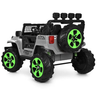 Детский электромобиль Джип M 6380EBLR-11(24V) до 30 кг, серый