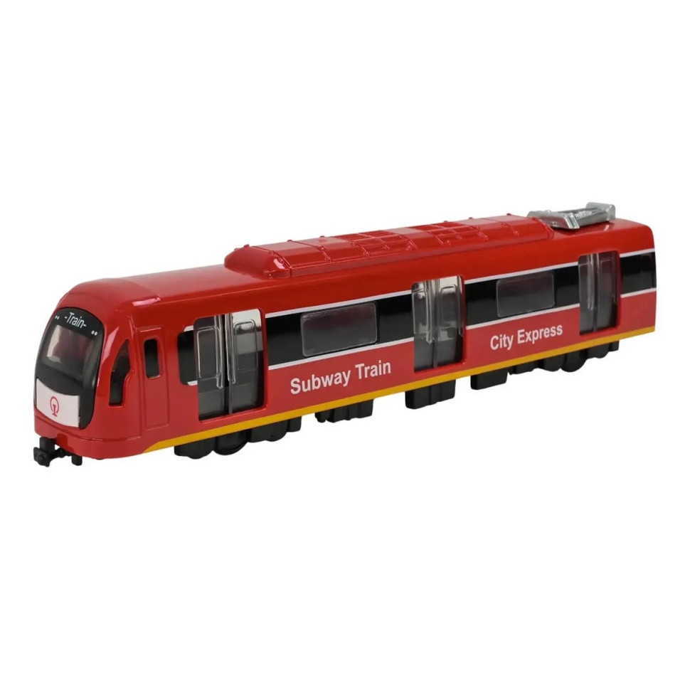 Дитячий ігровий потяг 731-27K(Red) червоний, світиться, 23х4х5 см - гурт(опт), дропшиппінг 