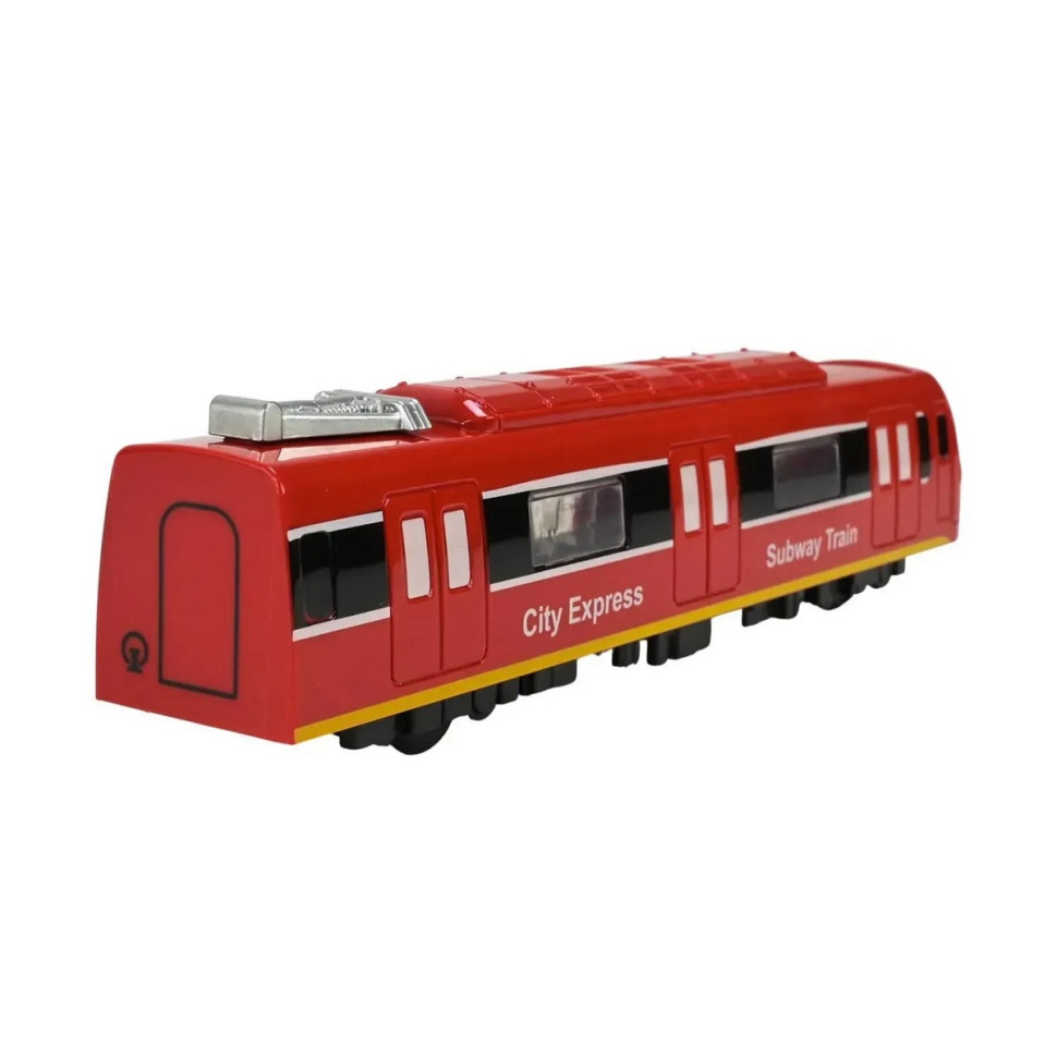 Дитячий ігровий потяг 731-27K(Red) червоний, світиться, 23х4х5 см - гурт(опт), дропшиппінг 