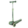 Самокат детский 3-х колесный Scooter SC2421(Green) светящиеся колеса, зеленый опт, дропшиппинг