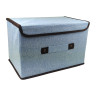 Корзина-сундук для игрушек CLR604 с крышкой, 40*24*25 см опт, дропшиппинг