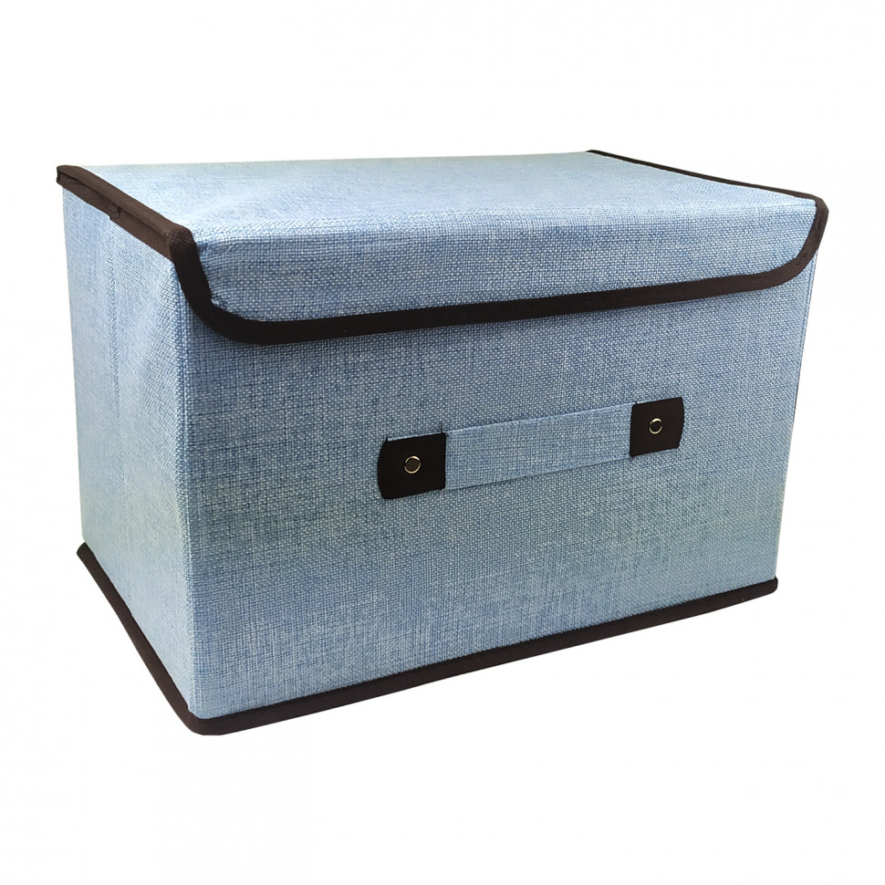 Корзина-сундук для игрушек CLR604 с крышкой, 40*24*25 см опт, дропшиппинг