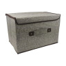 Корзина-сундук для игрушек CLR604 с крышкой, 40*24*25 см опт, дропшиппинг