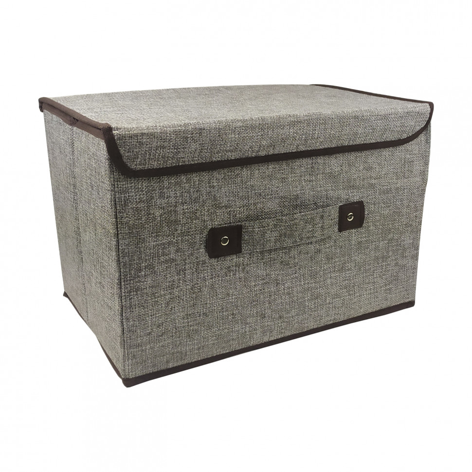 Корзина-сундук для игрушек CLR604 с крышкой, 40*24*25 см опт, дропшиппинг