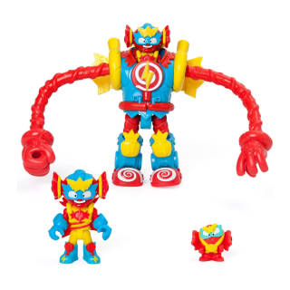 Игровой набор Супербот Шугарфан Superthings S PSTSP116IN70 робот, казум-кид, фигурка