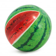 Надувной пляжный мяч Арбуз 58075 с ремкомплектом