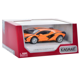 Инерционная машинка Lamborghini Sian FKP 37 Kinsmart KT5431W металлическая