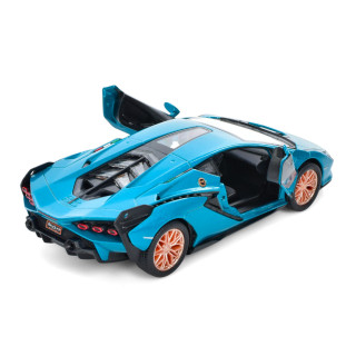 Инерционная машинка Lamborghini Sian FKP 37 Kinsmart KT5431W металлическая