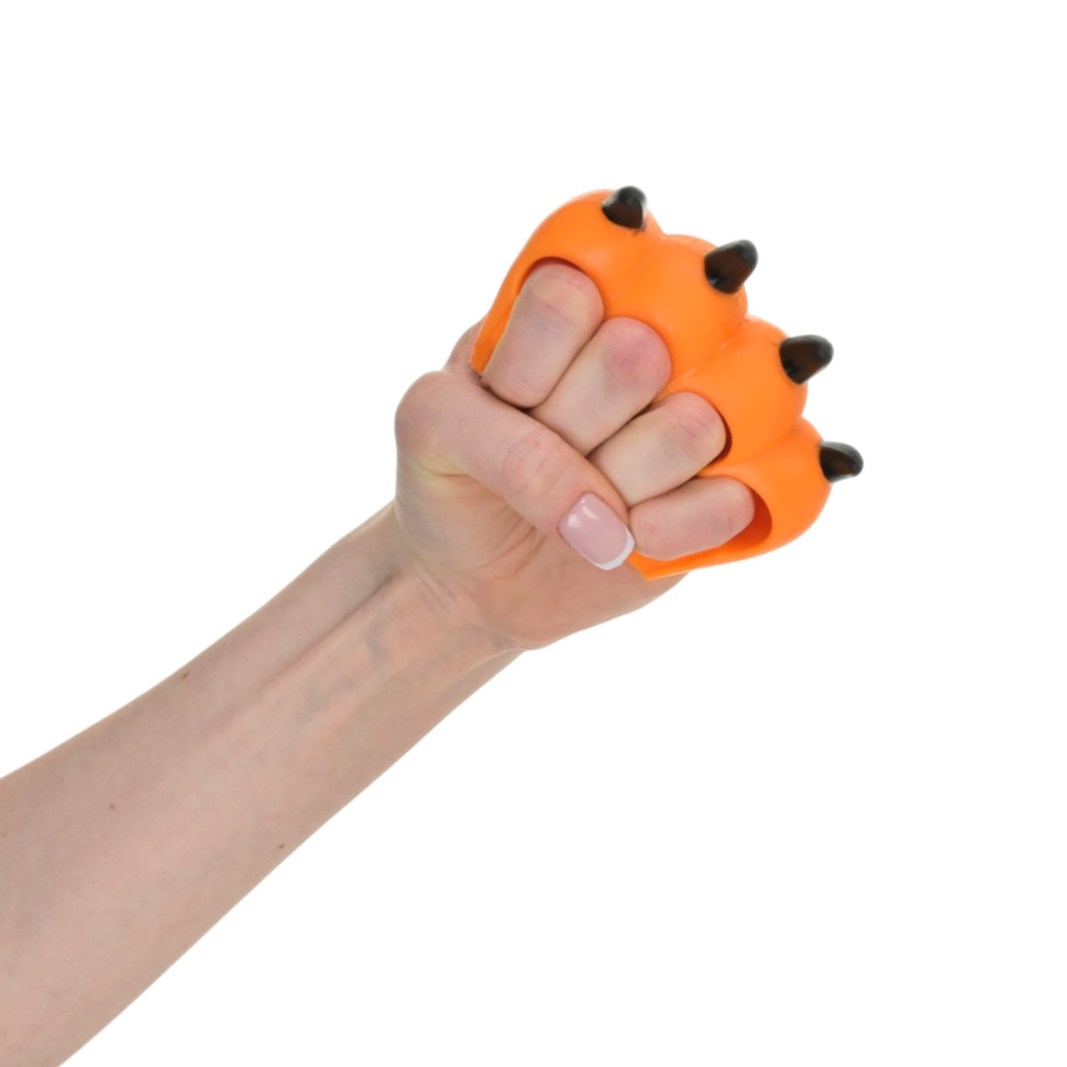 Антистресс детский Когтики Cat Claws YD2576(Orange-Black) 9 см опт, дропшиппинг