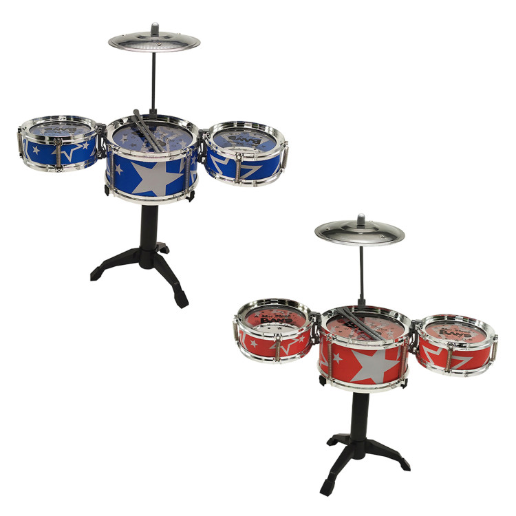 Ударная установка детская TH688, 3 барабана, тарелка, на стойке | Оптом ...